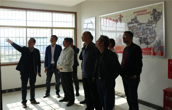 11.12領(lǐng)導(dǎo)專(zhuān)家組參觀雅大文化墻