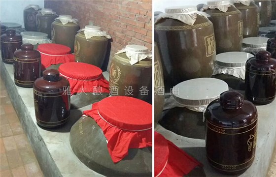 24-陳總用烤酒設(shè)備釀造企業(yè)定制酒送合作伙伴，加深品牌形象！存酒