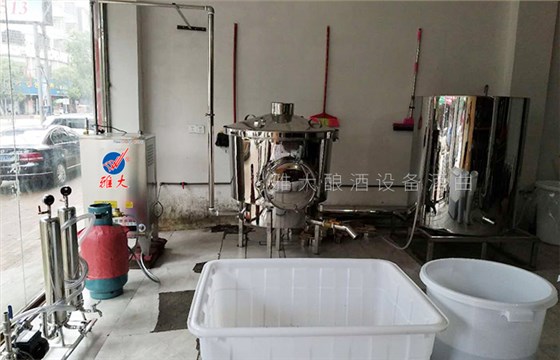 雅大小型電加熱生料釀酒設備