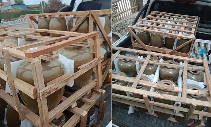 劉歡也來湊熱鬧，改行用雅大釀酒設(shè)備做純糧酒！-08新購的酒壇子