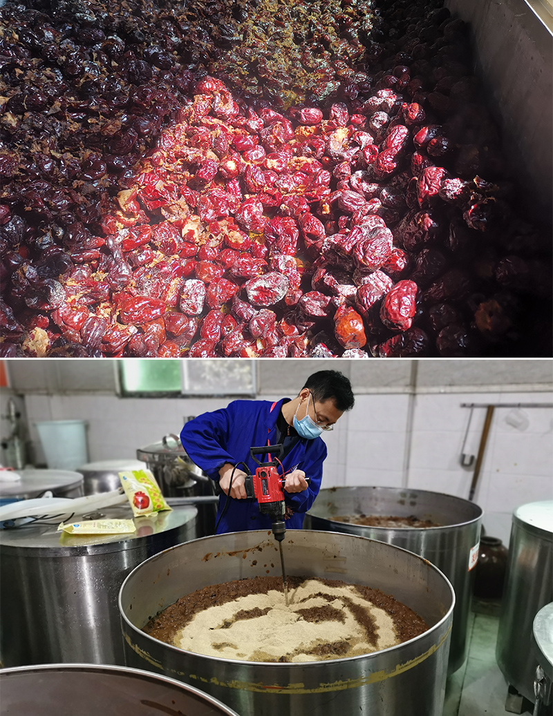 雅大釀酒設(shè)備廠(chǎng)家合作客戶(hù)新疆葉河源紅棗酒 2